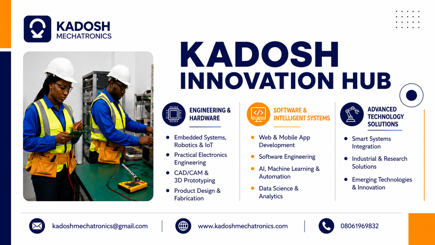 Kadosh Mechatronics cover